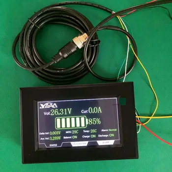JK Smart BMS Príslušenstvo LCD Dotykový Displej LCD Displej pre jikong pcb Battery Management System