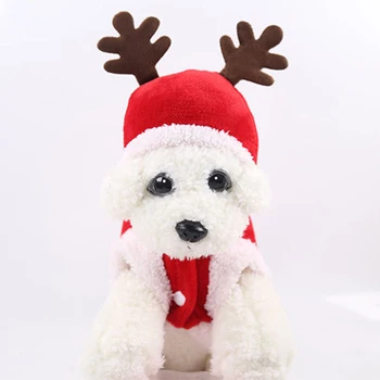 Vianočné Oblečenie pre psy, Jeleň Tvar Psa Bunda Kostým pre Malých Psov Zime Teplé Šteňa Kabát Pet Oblečenie Chihuahua Oblečenie Oblečenie