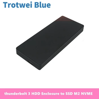 Thunderbolt 3 Pevného Disku Krytu Thunderbolt III HDD Thunder 3 SSD M2 NVME Thunderbolt 3 SSD Box Pevný Disk Krytu