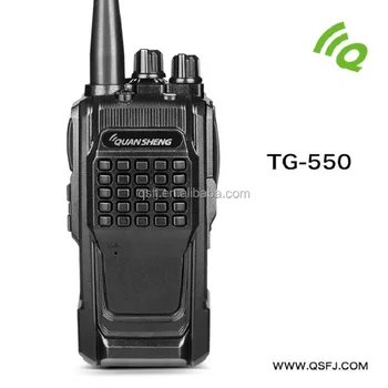 Quansheng Anti-magnetické TG-550 Mobilný Telefón s Walkie Talkie Dual Band Rádio VHF Uhf