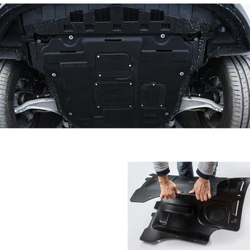 Bahno Blatník Doska Pre Audi Q5 2010-2017 1.8 T 2.0 T Pod Motorom Stráže Rady Splash Štít Blatníka Čierne Auto Mudflap Liatie Panel