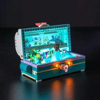 Vonado LED Osvetlenie Pre Kutilov, 43229 Ariel ' s Treasure Chest Stavebné Bloky S akumulátorom Prípade (Model Nie je Súčasťou balenia)
