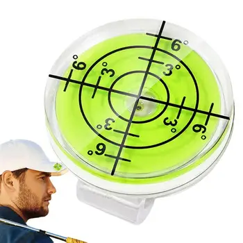 Golf Značku Úrovni Golf Zelenej Svahu Uvedenie Úrovni Magnetické Klobúk Klip S Vysokou Presnosťou Reader Golf Ball Marker Klobúk Klip Pre Golfistov