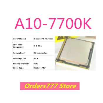 Nové dovezené pôvodné A10-7700K 7700K 7700 CPU Dual Core Štyri Nite 1150 3.4 GHz, 95W 32nm DDR3 DDR4 kvality