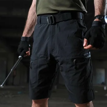 Vonkajšie novú značku mužov kamufláž Vojenskej taktiky, Rýchle sušenie šortky, nohavice veľké veľkosti multi-vrecko Priedušná muž krátke nohavice