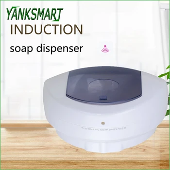YANKSMATY Automatický Dávkovač tekutého Mydla na Stenu Kúpeľňa Touchless Senzor Hand Sanitizer Šampón Dávkovač pracieho prostriedku,