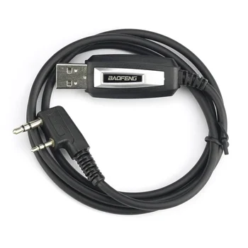 USB Programovací Kábel pre BAOFENG UV-5R BF-888S BF-5RC UV-3R+ BF-K5 X6 WLN KD-C1 Walkie Talkie Príslušenstvo