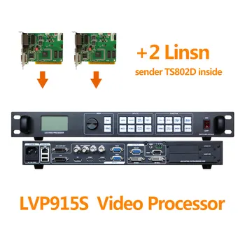 AMS-LVP915S Vonkajšie Vnútorné Video Led Procesor Stenu Spojov Radič S Odoslaním Karty, Ako VDWALL LVP615S Plus Dve Karty