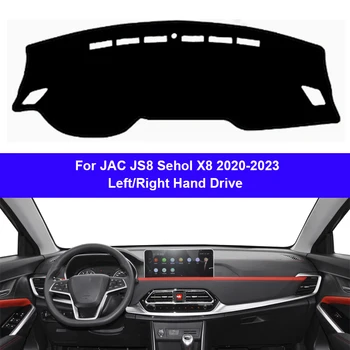 Auto Panel Kryt Dash Mat Koberec Cape pre JAC JS8 Sehol X8 2020 2021 2022 2023 Anti-slnko, Slnko, Tieň Auto Vnútorný Chránič Koberec