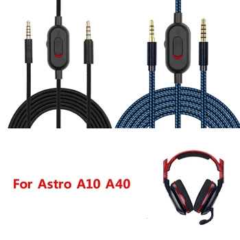 Náhradné Pletená Predlžovací Kábel pre AstroA10/A40 Slúchadlá Slúchadlá Káblom B36A