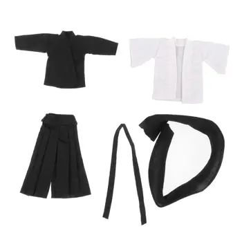4 Ks 1/12 Rozsahu Wushu Uniformy Sady Japonský Miniatúrne Vojak Kostým pre 6