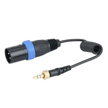 3X Saramonic Zamykanie Typ 3,5 Mm Do 3,5 Mm TRS Na XLR Mikrofón Výstup Univerzálny Audio Kábel Pre Bezdrôtové Prijímače