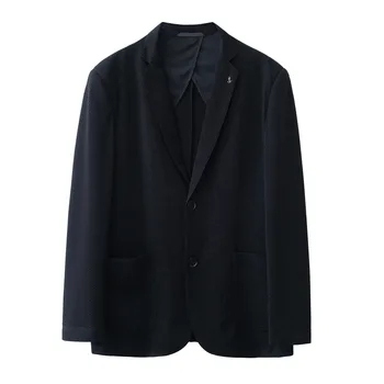 5507-2023 Jeseň a v zime nového produktu pánske oblek business bežné jednoduchosť mriežky jeden západ bunda pánske stierka