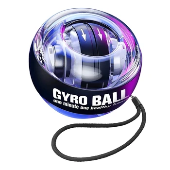 LED Gyroskopických Powerball Autostart Rozsah Gyro Moc Samostatne Spustiť Zápästie Loptu Fitness Cvičenie Vybavenie Rameno Ruky Svalov Tréner
