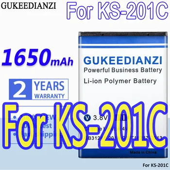 Vysoká Kapacita GUKEEDIANZI Náhradná Batéria 1650mAh pre KS-201C