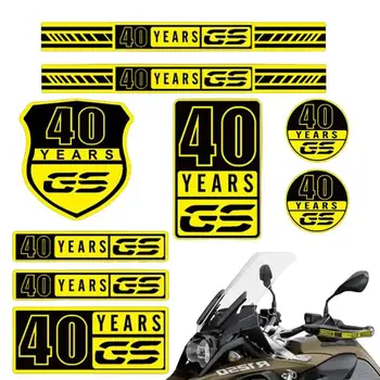Nepremokavé Motocykel Nálepky GS 40 rokov Motocykel Strane Stráže Nálepky GS Darí Šok Kotúča, Pre F650/700/800/850GS G310GS R120
