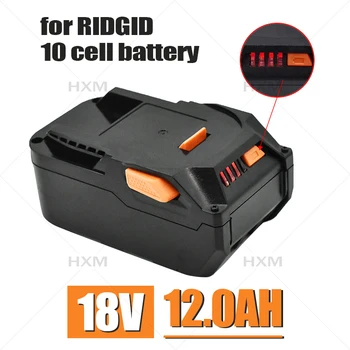 pre RIDGID 18V Lithium Batéria vymeniť R840087 AC840087P R840083 R840085 R840086 AC840085 AC840086 AC840089 Akumulátorový Vŕtací Nástroje