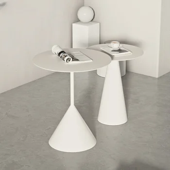 2022 Okrúhly konferenčný stolík kombinácii svetlo luxusné tvorivé strane tabuľky gauč malé čaj stôl mlieko čaj predajňa kávy malý okrúhly stôl