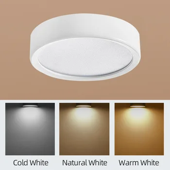Led Stropné Osvetlenie 10W Povrchovú montáž Downlight Stropné Lampy, Obývacia Izba Pozornosti Panel Svetlá Kuchyňa Lampa