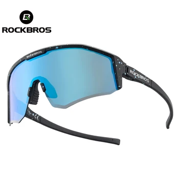 ROCKBROS úradný Ľahké Cyklistické Okuliare Polarizované Šošovky Okuliare slnečné Okuliare UV400 Ochrana proti Slnku MTB Okuliare