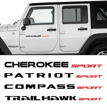 Auto Celé Telo Dekor Nálepka Pre Jeep Renegade Wrangler Cherokee Kompas Patriot Chodník Hawk Rubicon Auto Motor Šport Príslušenstvo