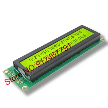 1PCS 2402 24X2 Znakov LCD Modul Displeja LCM Žltá Zelená LCD Podsvietenie LED