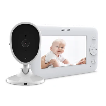 4.3 Inch Bezdrôtový Video Baby Monitor obojsmerné Audio Nočné Videnie Video Kamery S Teplotou displej