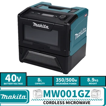 Makita MW001GZ Bezdrôtový 8 L Mikrovlnná 40V Lítium-Náradie