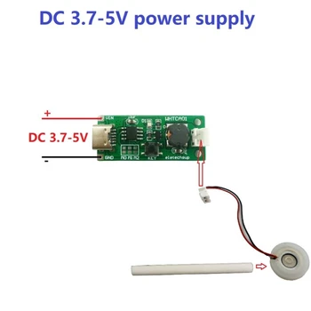 Typ-C, USB Mini Pračka Doska DIY pre Rozprašovač Ovládač Fogger Atomizáciu Oscilátor Zahrnuté Dropship
